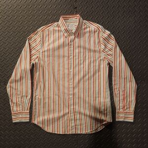 J. Crew Men's Secret Wash Organic Cotton Stretch Shirting Size Medium